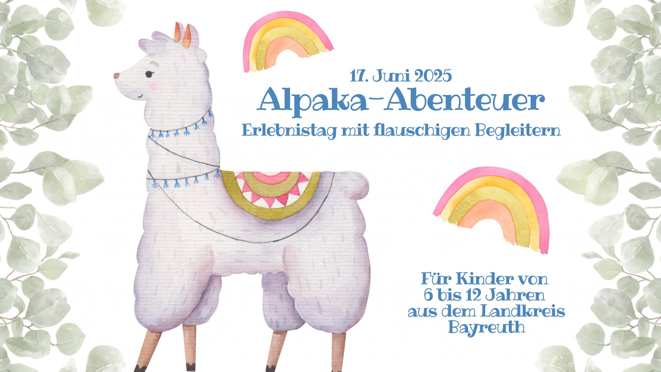 Impressionsbild für: AUSGEBUCHT! Alpaka-Abenteuer